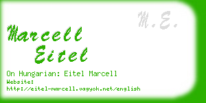 marcell eitel business card